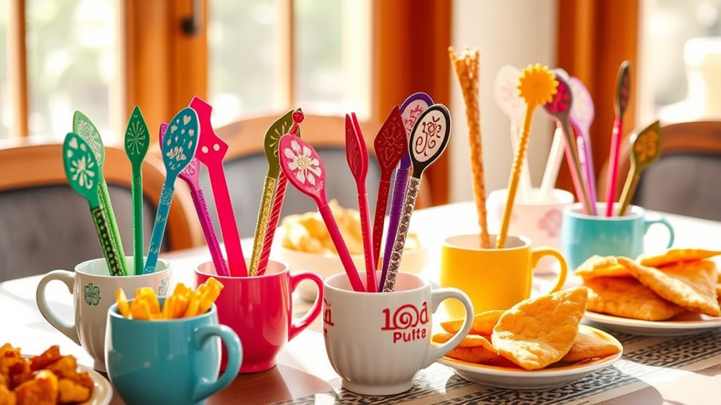eco friendly stylish coffee stirrers