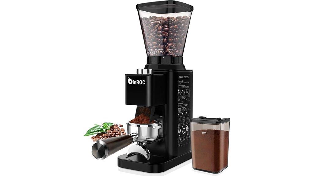 electric conical burr grinder