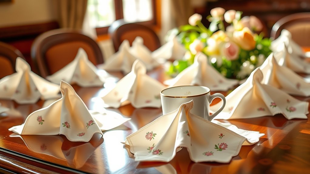 elegant affordable coffee napkins