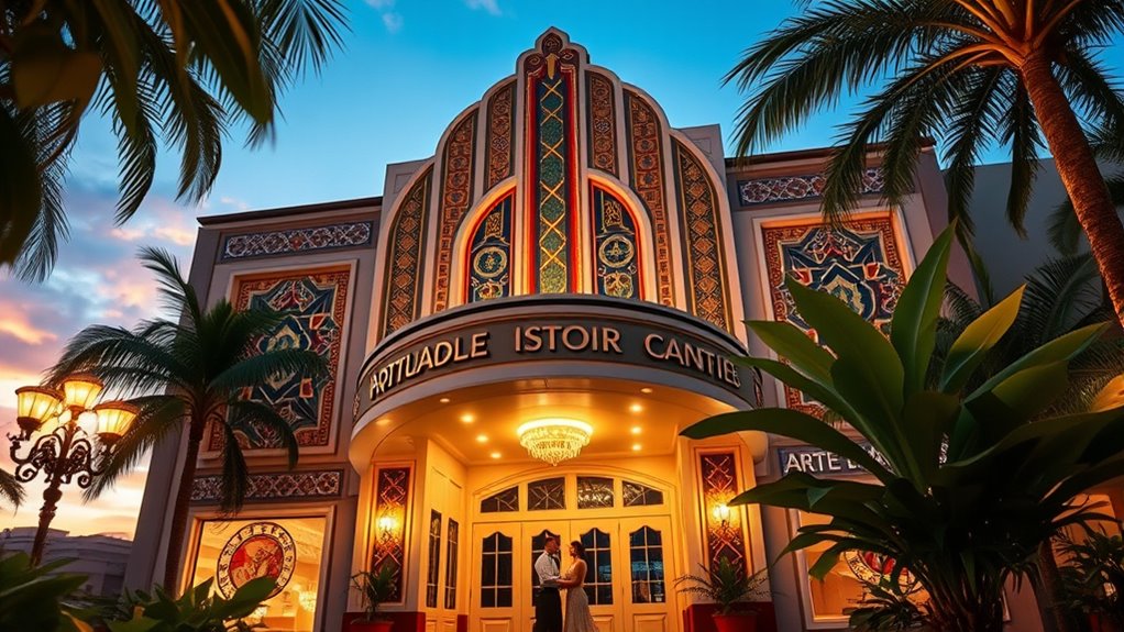 elegant art deco theaters