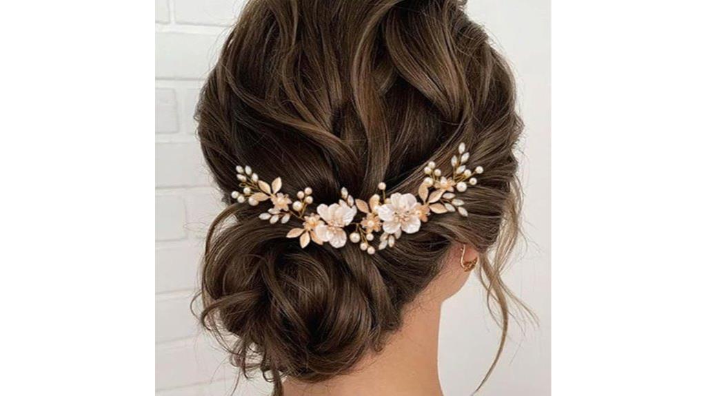 elegant bridal hair accessory