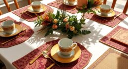 elegant coffee placemats selection