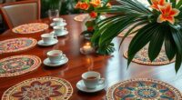 elegant coffee placemats selection