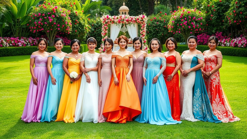 elegant dresses for weddings