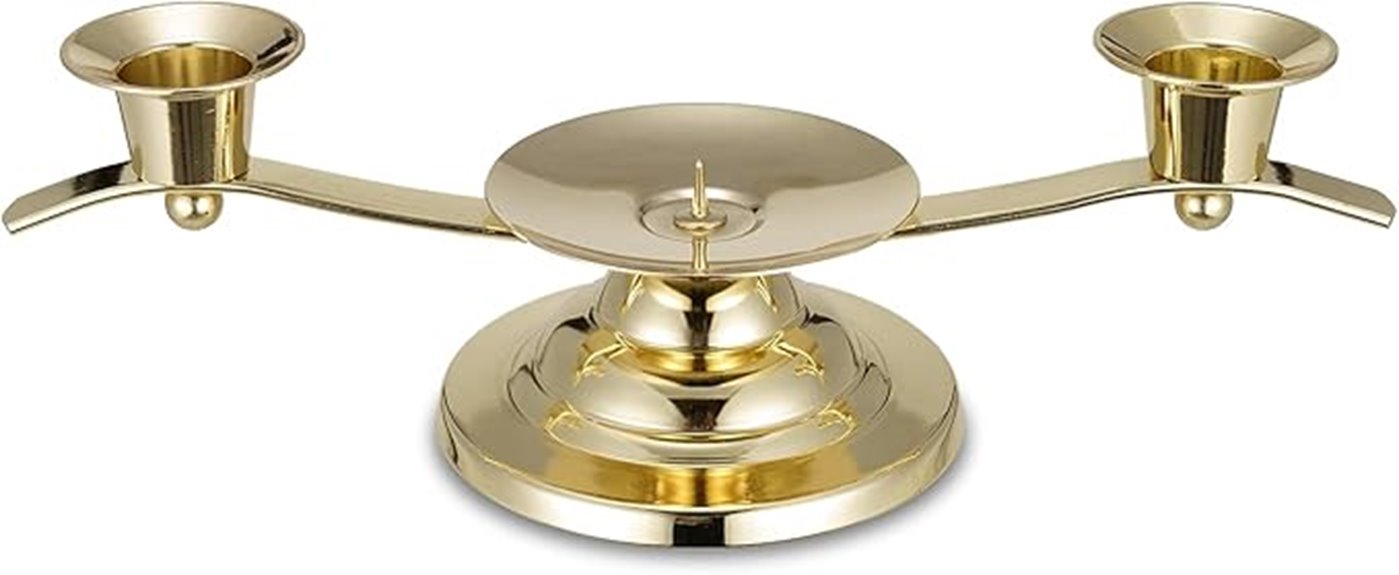 elegant wedding candle holder