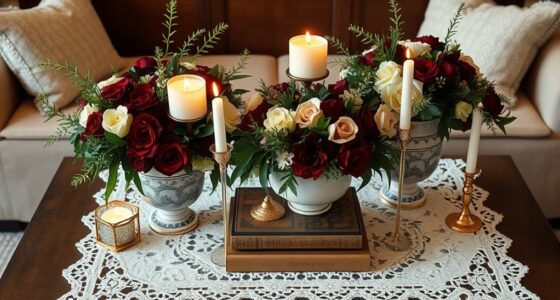 elegant winter wedding decor