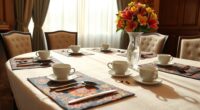 elevate dining with placemats