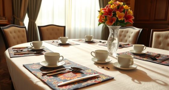 elevate dining with placemats