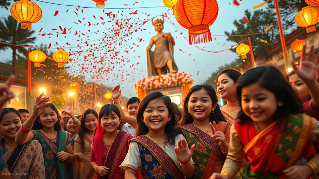 emotional bonds through celebration