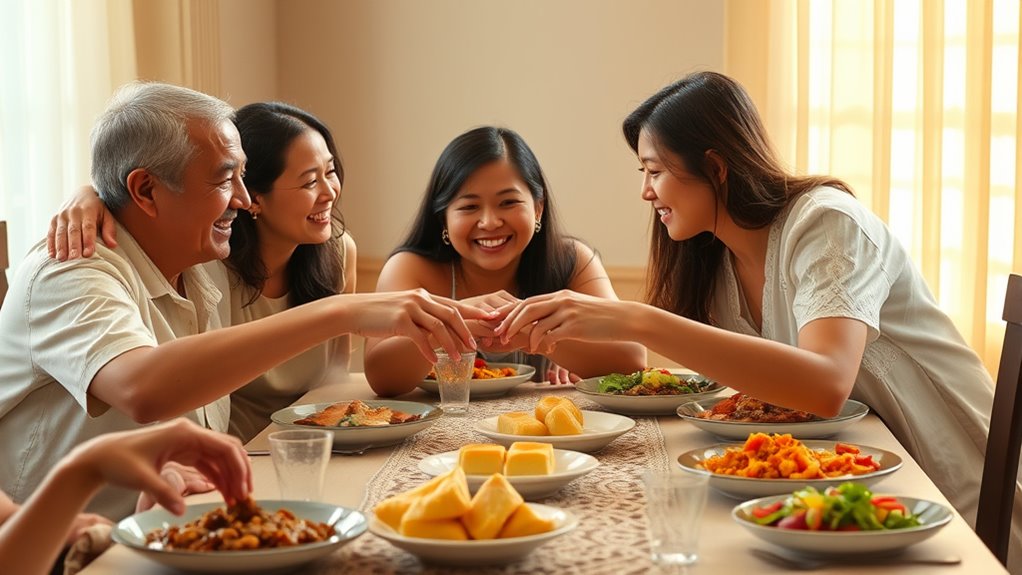 emotional bonds through dining