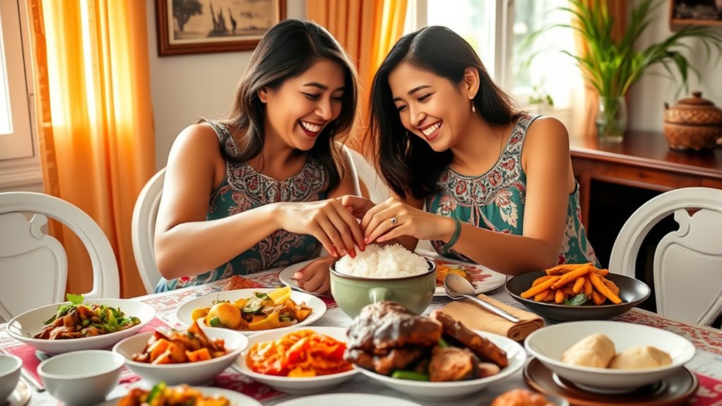 emotional connections through meals