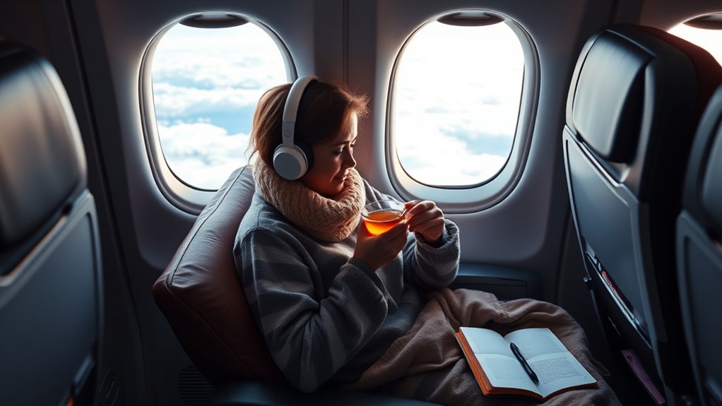 enhance comfort during flights