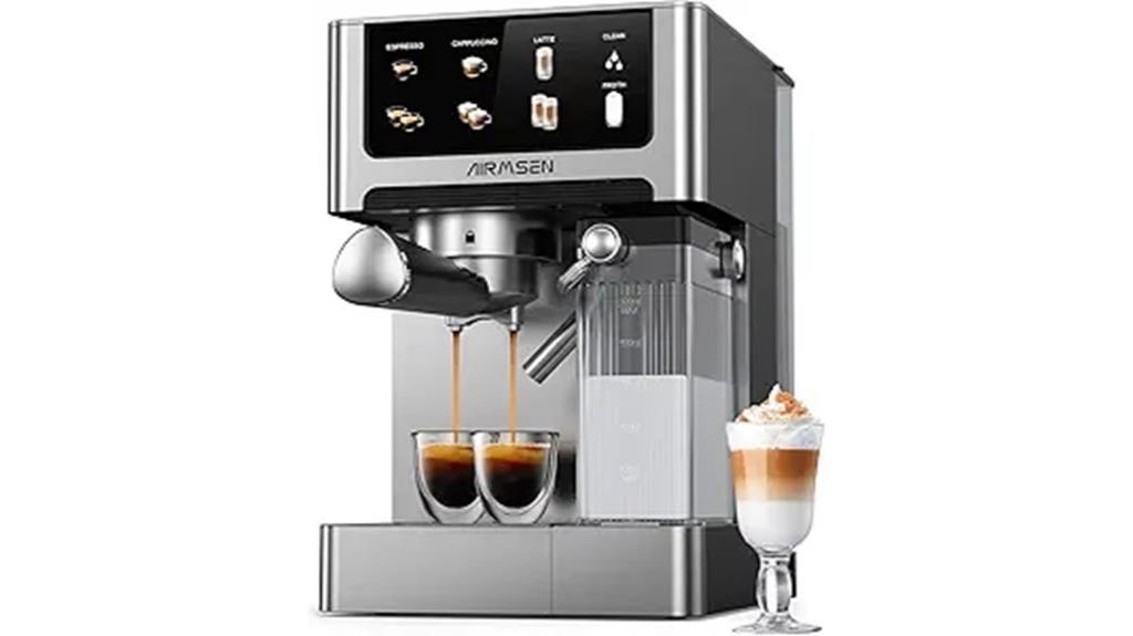 espresso and cappuccino maker