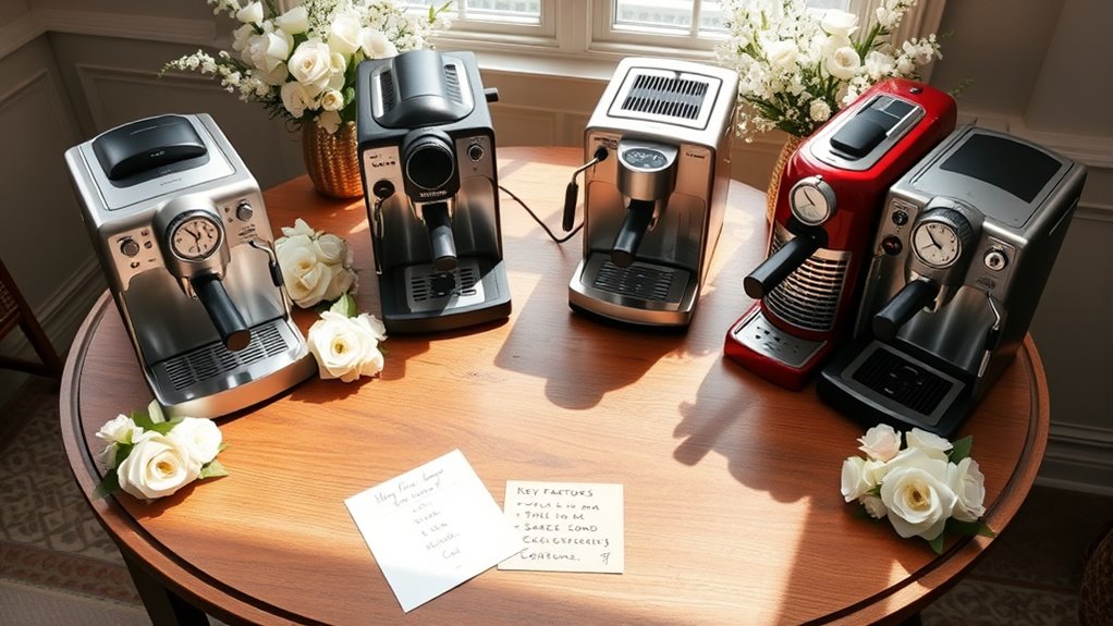 espresso machine gift considerations