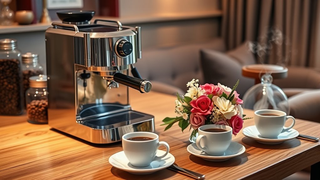 espresso machines for romance
