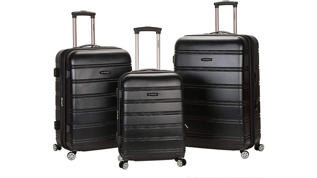 expandable luggage set included
