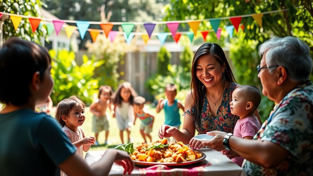 extended family child rearing support