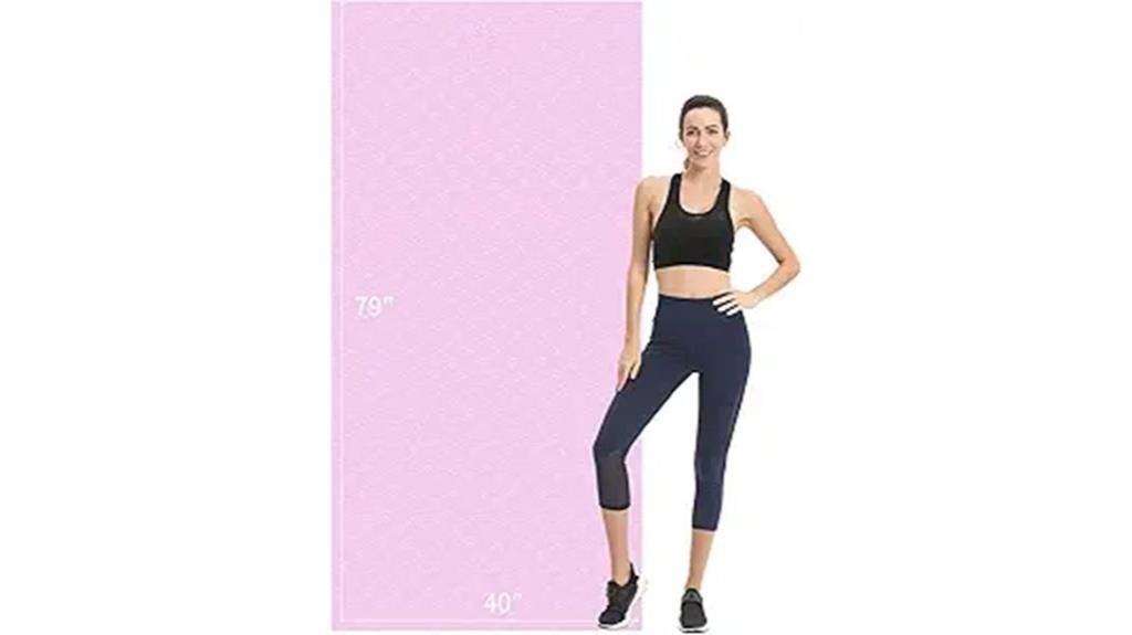 extra long tpe yoga mat