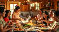 family bonding through gatherings