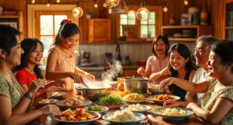 family bonding through gatherings