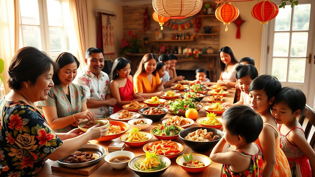 family bonds through celebrations