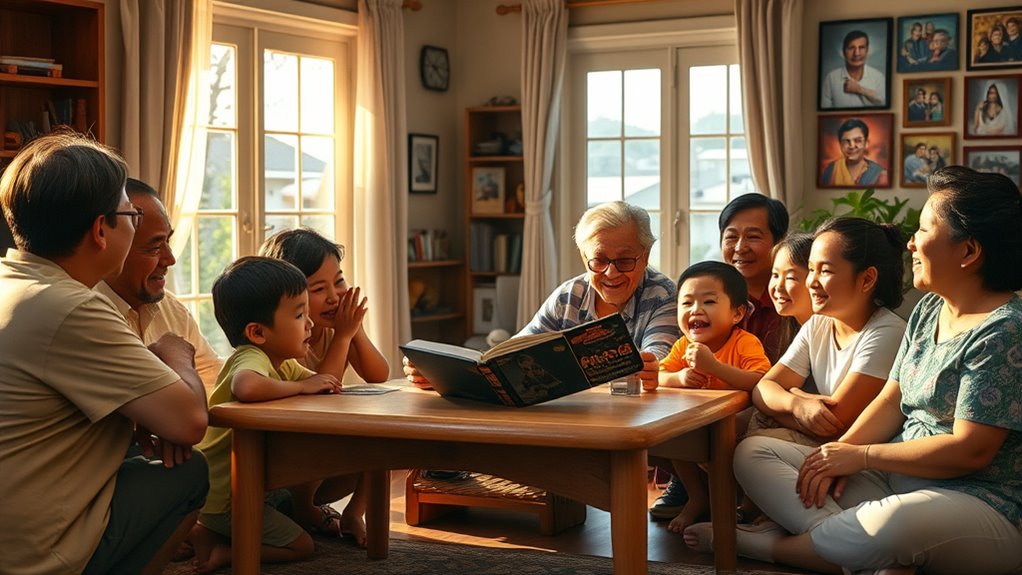 family storytelling dynamics evolve