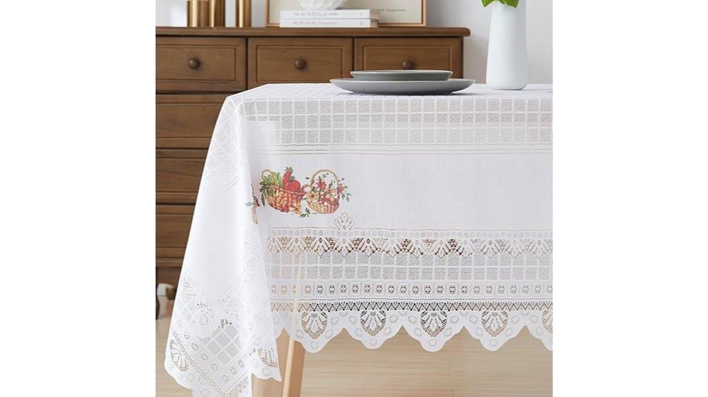 farmhouse kitchen tablecloth design