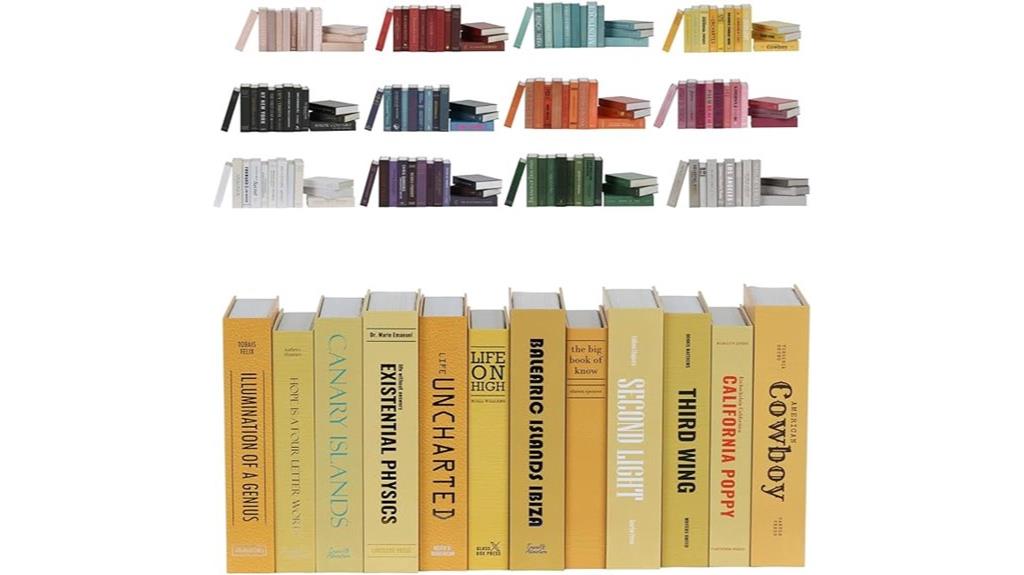 faux books for decoration