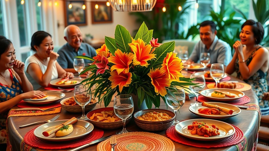 festive atmosphere for gatherings