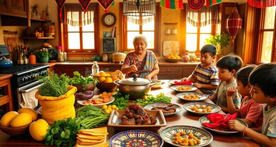 filipina family gathering preparation