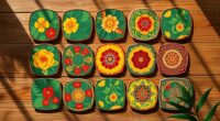 filipina holiday themed coasters selection