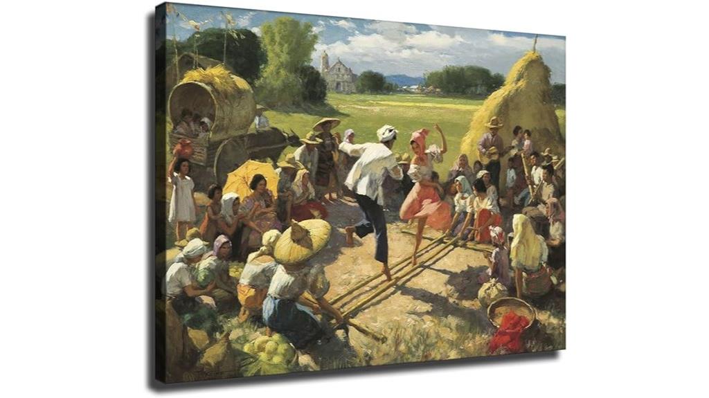 filipino bamboo dance art