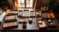 filipino heritage coffee table trays