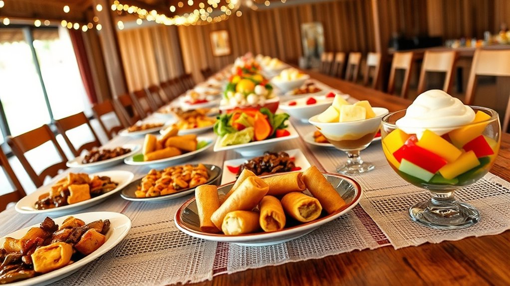 filipino wedding menu planning