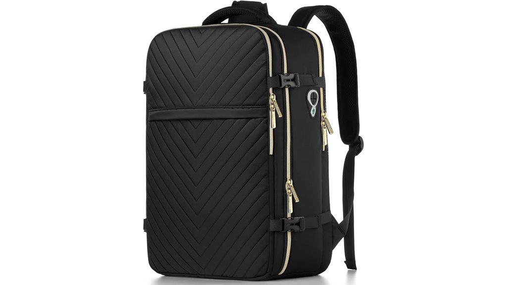 flight approved anti theft backpack