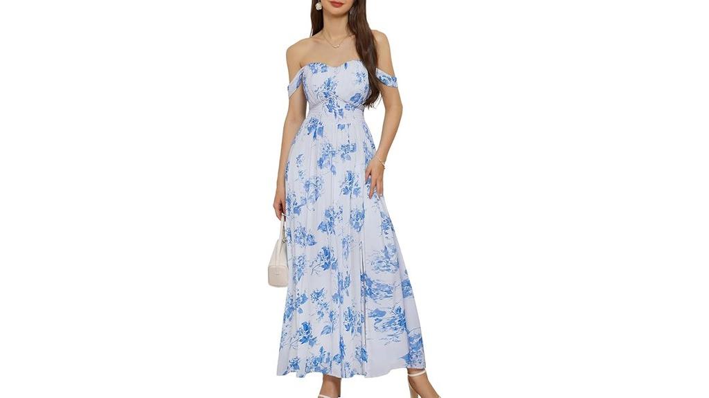 floral print maxi dress