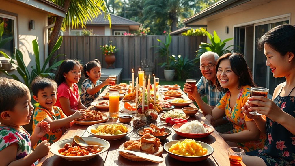 food strengthens family bonds