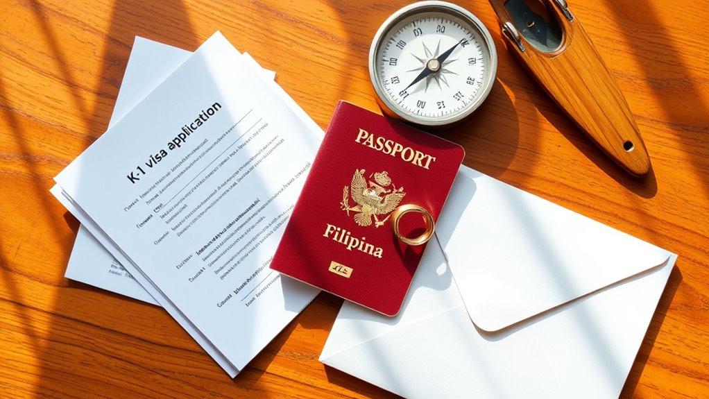 gather k 1 visa documentation