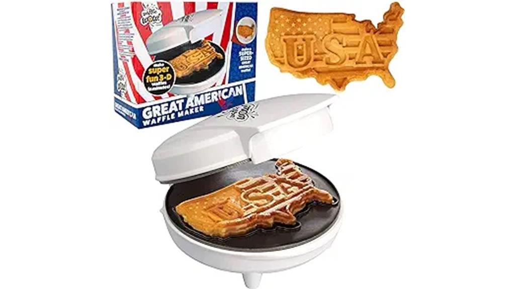 giant patriotic waffle maker