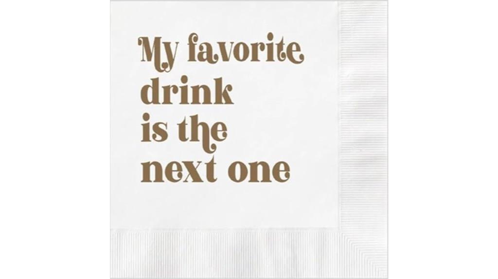 girls night out napkin
