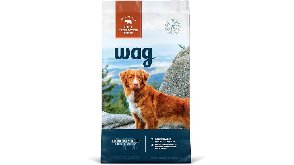 grain free beef dog food