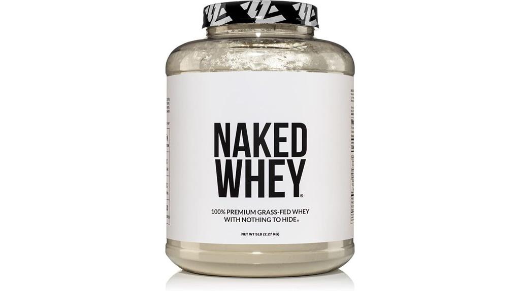 grass fed unflavored whey protein