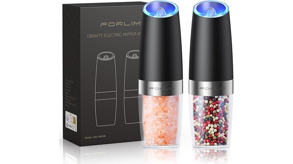 gravity electric grinder set