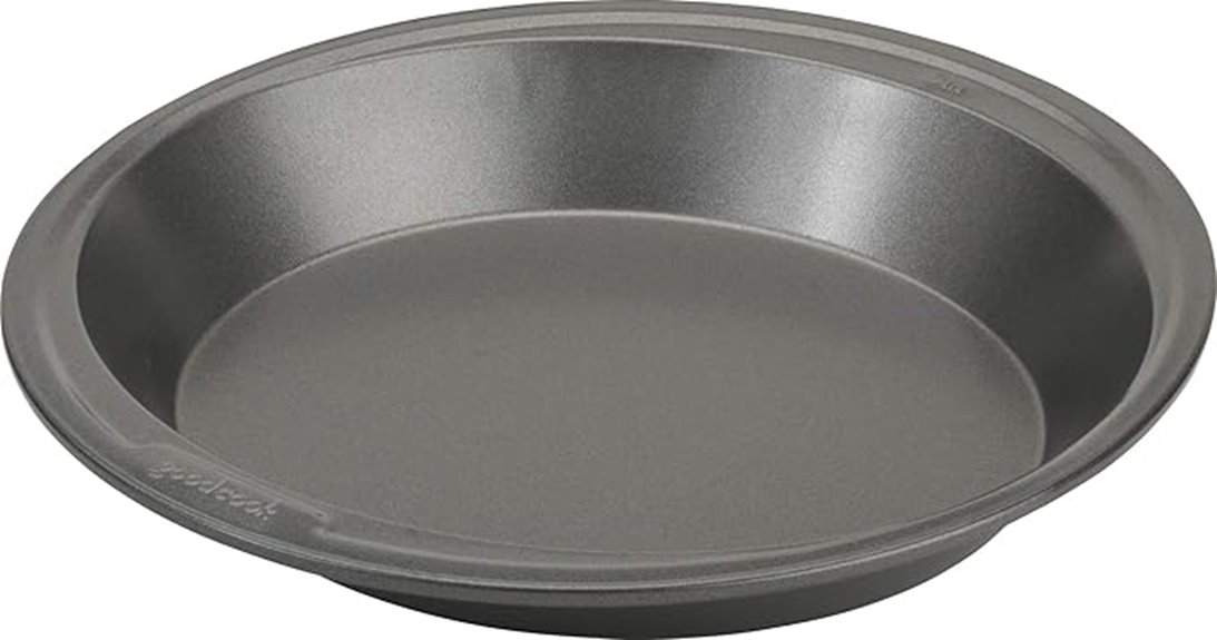 gray nonstick pie pan