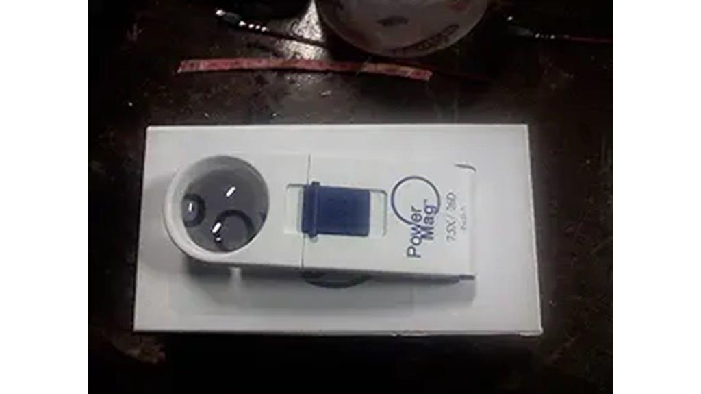 hand held led magnifier 7x