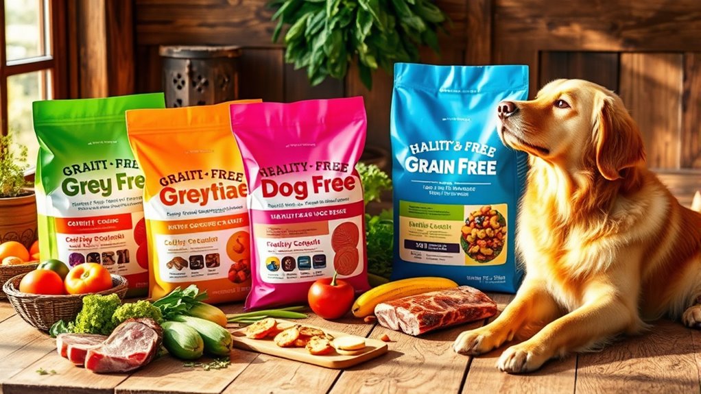 healthy grain free dog food