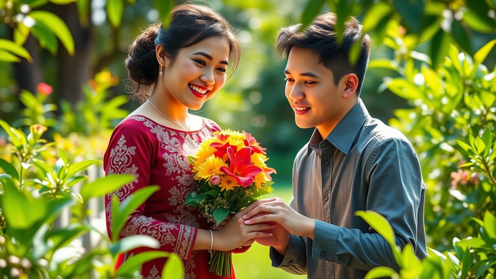heartfelt traditional filipino courtship