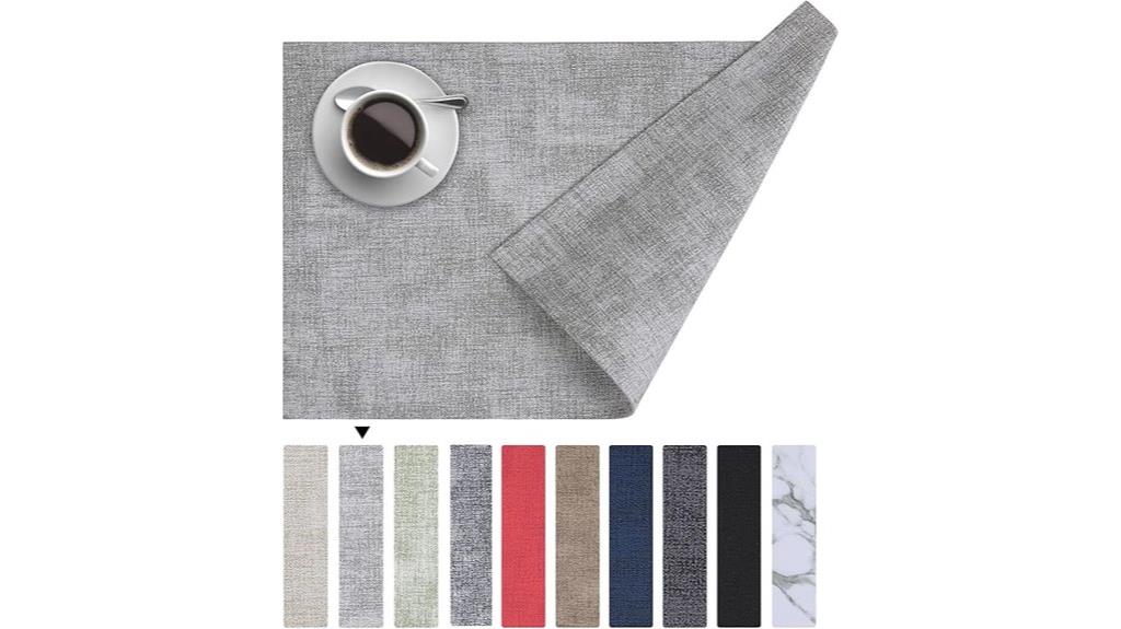 heat resistant dining placemats