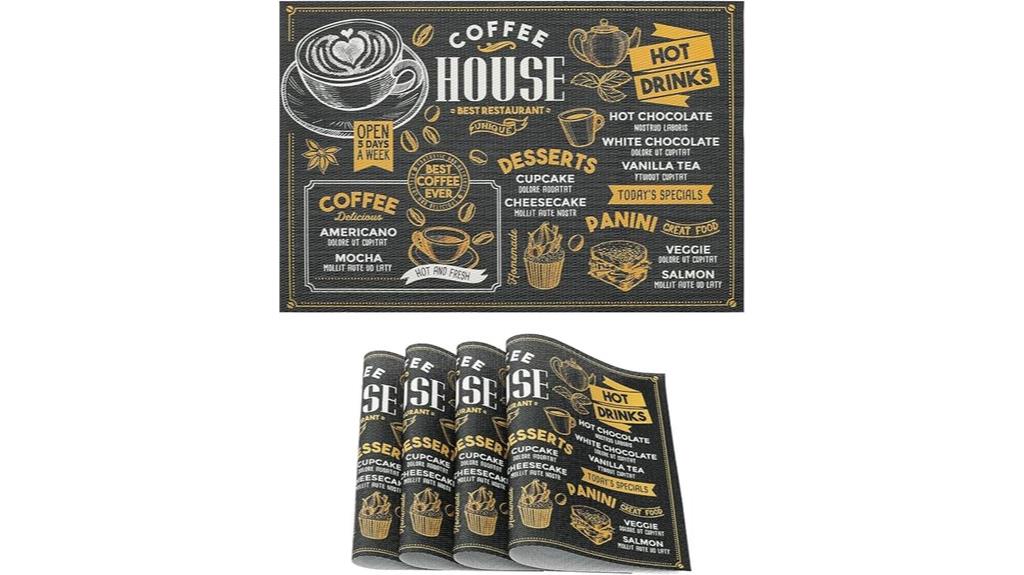 heat resistant table mats
