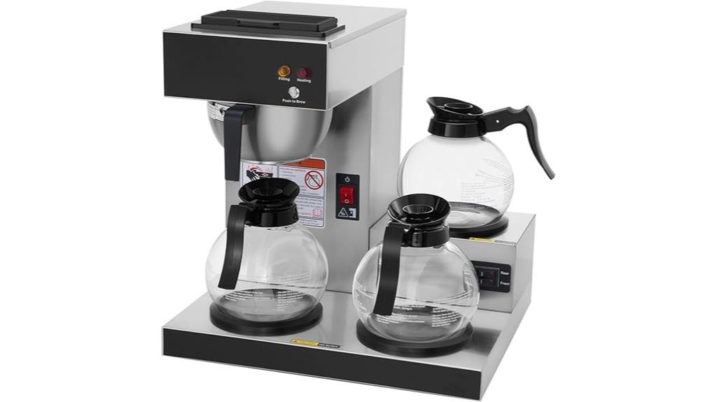 high capacity coffee machine